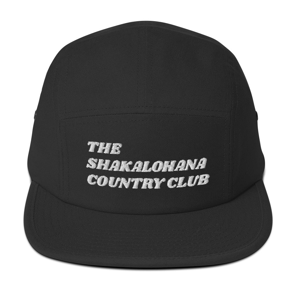 ANTI COUNTRY CLUB 5パネル キャップ ブラック the shakalohana country club [five panel hat/cap]